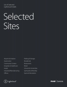 Lightcloud Selected Sites