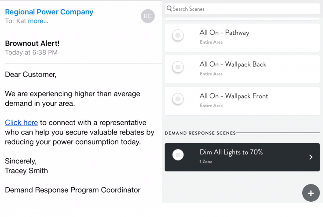 Lightcloud Demand Response