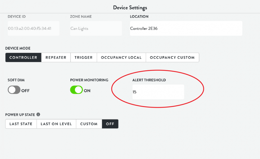 Lightcloud Fault Notifications