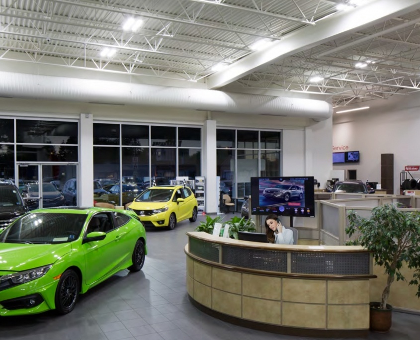 Auto Dealership Interior