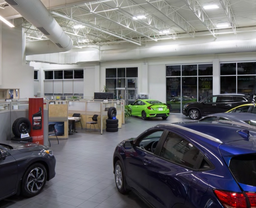 Auto Dealership Interior