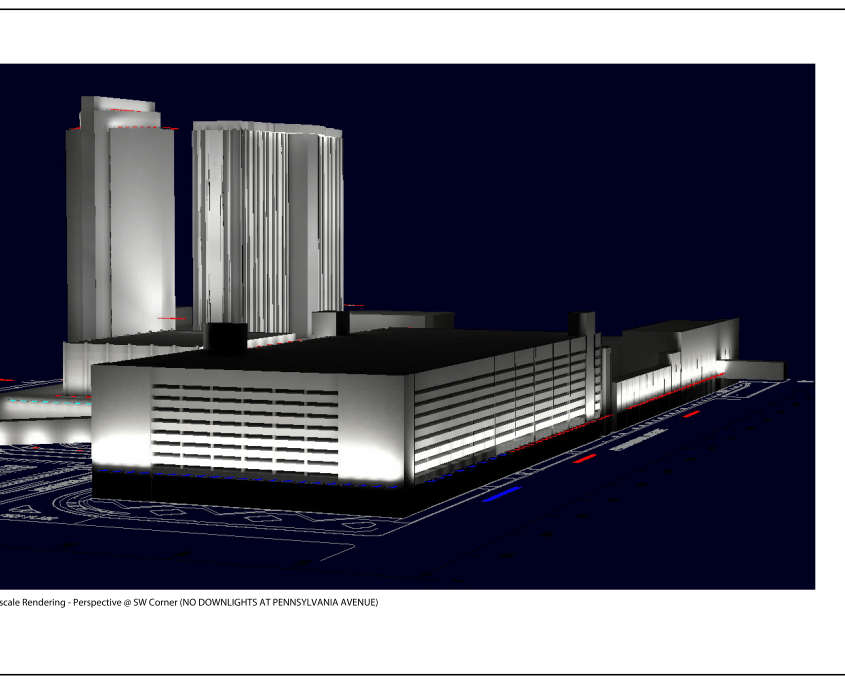 Hotel Rendering by RAB Lighting Design